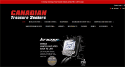Desktop Screenshot of canadiantreasureseekers.com